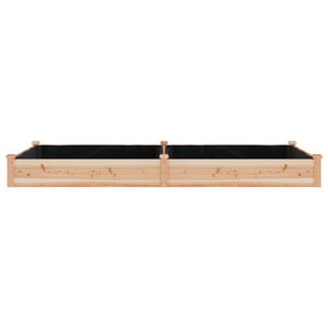Hochbeet mit Einsatz 240x120x25cm