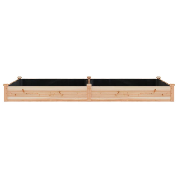 Hochbeet mit Einsatz 240x120x25cm