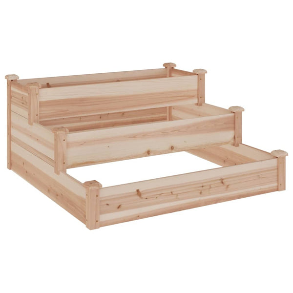 Hochbeet 120x120 cm Tanne Massivholz