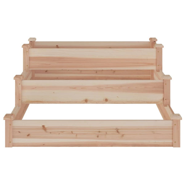 Hochbeet 120x120 cm Tanne Massivholz