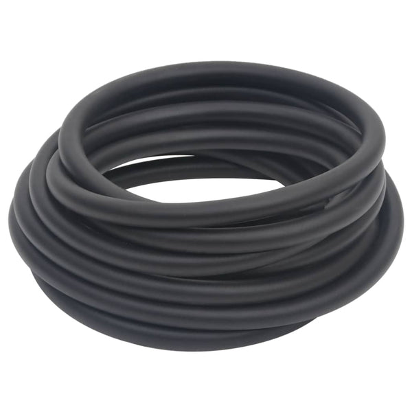 Hybrid-Luftschlauch Schwarz 0,6" 2 m Gummi und PVC