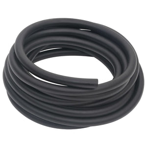 Hybrid-Luftschlauch Schwarz 0,6" 2 m Gummi und PVC