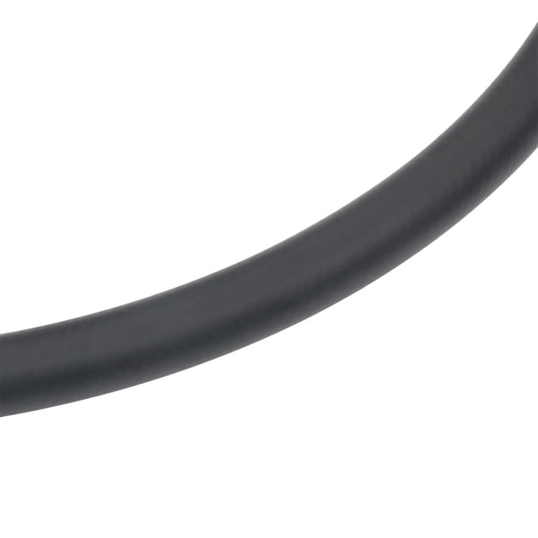 Hybrid-Luftschlauch Schwarz 0,6" 2 m Gummi und PVC