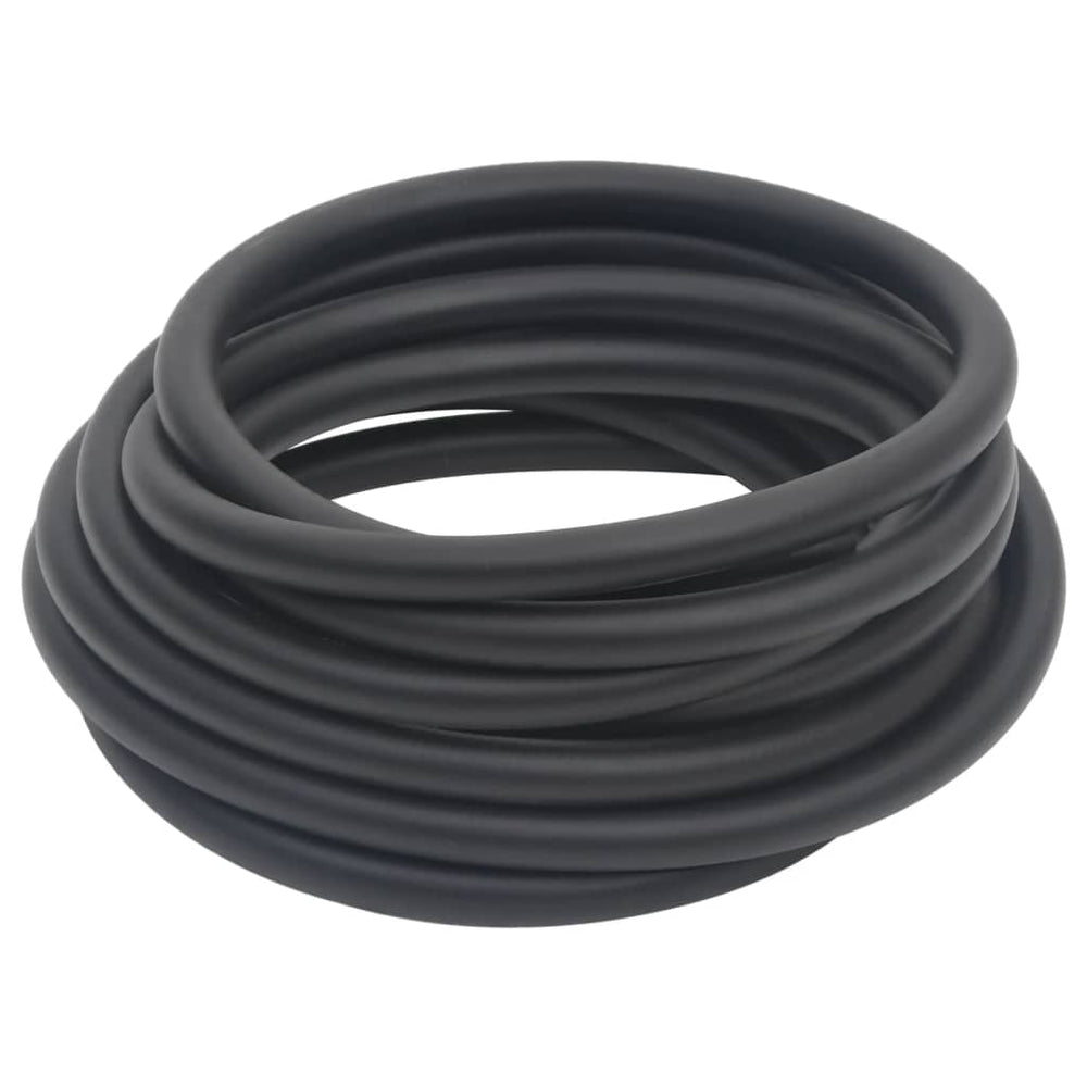 vidaXL Tuyau d'air hybride noir 0,6" 5 m caoutchouc et PVC