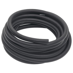 Hybrid-Luftschlauch Schwarz 0,6" 5 m Gummi und PVC