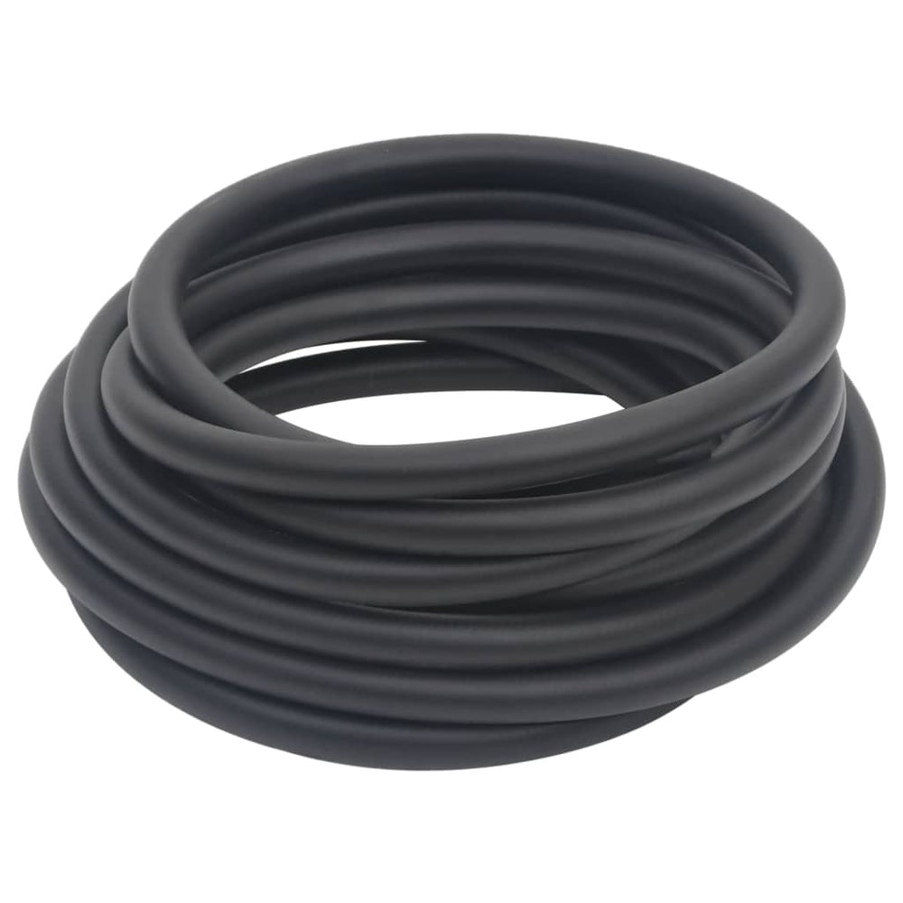vidaXL Tuyau d'air hybride noir 0,6" 10 m caoutchouc et PVC