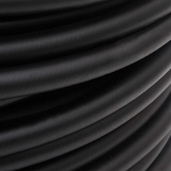 Hybrid-Luftschlauch Schwarz 0,6" 20 m Gummi und PVC