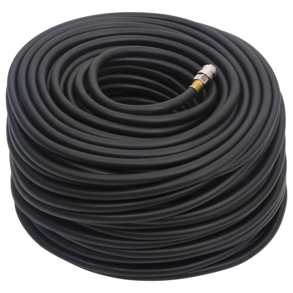 vidaXL Tuyau d'air hybride noir 0,6" 20 m Caoutchouc et PVC