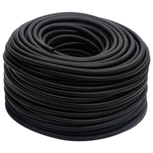 Hybrid-Luftschlauch Schwarz 0,6" 50 m Gummi und PVC