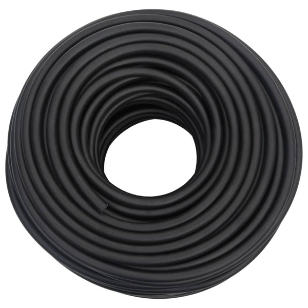 Hybrid-Luftschlauch Schwarz 0,6" 100 m Gummi und PVC