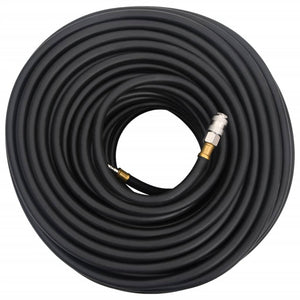 Hybrid-Luftschlauch Schwarz 0,6" 100 m Gummi und PVC