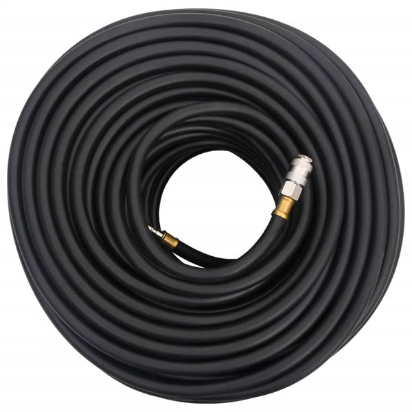 Hybrid-Luftschlauch Schwarz 0,6" 100 m Gummi und PVC