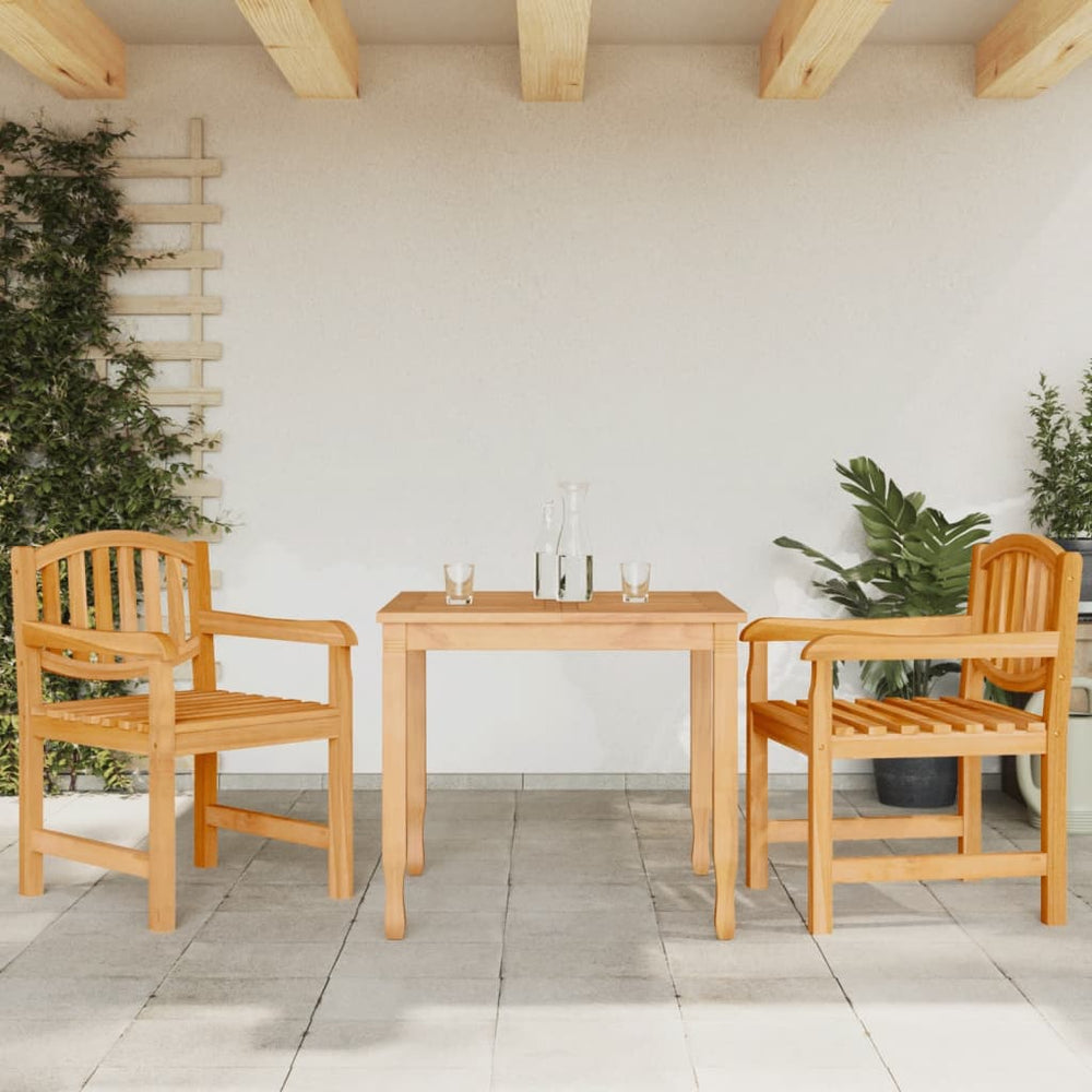 Teak Gartenstühle 2er Set