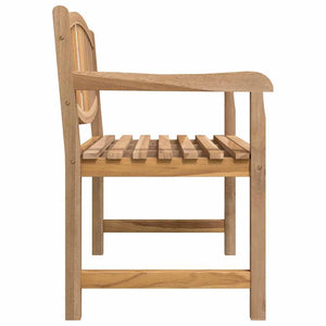 Teak Gartenbank, 114 cm