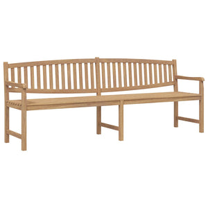 Teak Gartenbank, 228 cm