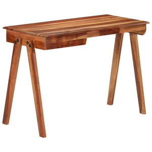 Massivholz Schreibtisch Akazie mit Schublade