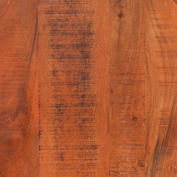 vidaXL Table basse Ø 52x30 cm Bois de manguier massif