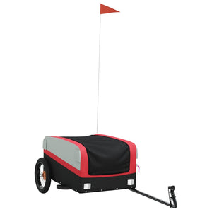 Fahrradanhänger - Schwarz & Rot, 30kg