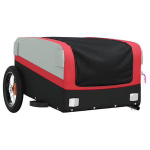 Fahrradanhänger - Schwarz & Rot, 30kg