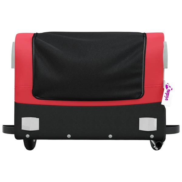 Fahrradanhänger - Schwarz & Rot, 30kg