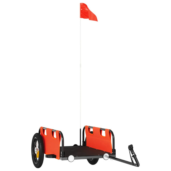 Fahrradanhänger Orange