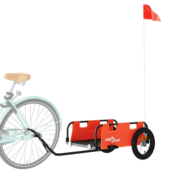 Fahrradanhänger Orange
