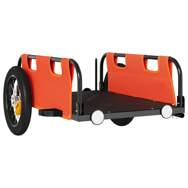Fahrradanhänger Orange