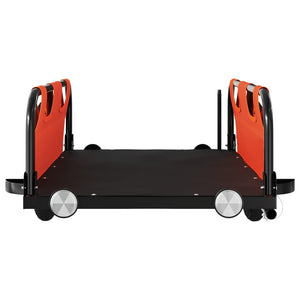Fahrradanhänger Orange