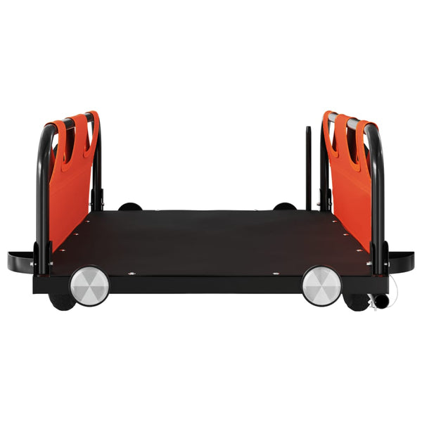 Fahrradanhänger Orange