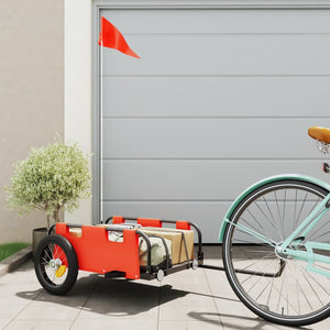 Fahrradanhänger Orange