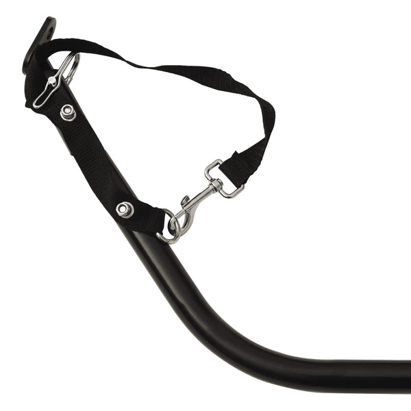 Gelb & Schwarz Fahrradanhänger - 45kg