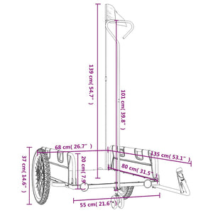 Fahrradanhänger - 45kg Last