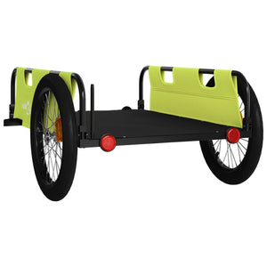 Fahrradanhänger Grün & Schwarz - 45kg
