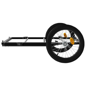 Fahrradanhänger - Schwarz, 45kg Kapazität