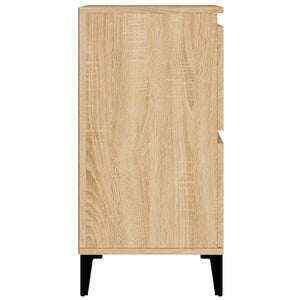 Sideboards 2 Stk. Sonoma-Eiche 60x35x70 cm Holzwerkstoff