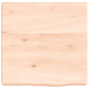 Waschtischplatte 40x40x(2-6) cm Massivholz Unbehandelt