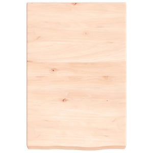vidaXL Plan de toilette 40x60x(2-6) cm en bois de manguier massif brut
