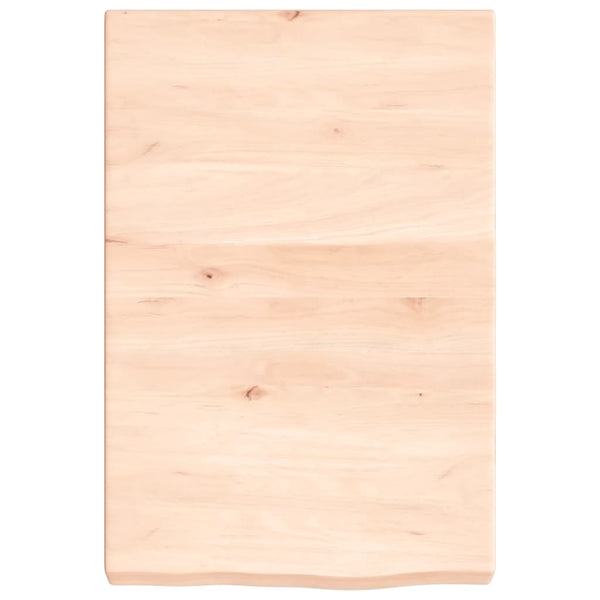 vidaXL Plan de toilette 40x60x(2-6) cm en bois de manguier massif brut