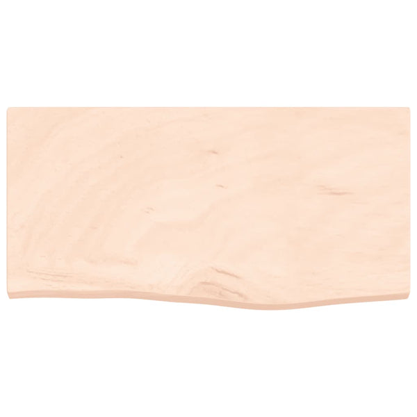Waschtischplatte 60x30x(2-4) cm Massivholz Unbehandelt