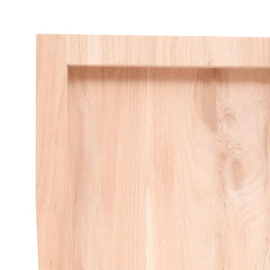 Waschtischplatte 60x50x(2-4) cm Massivholz Unbehandelt