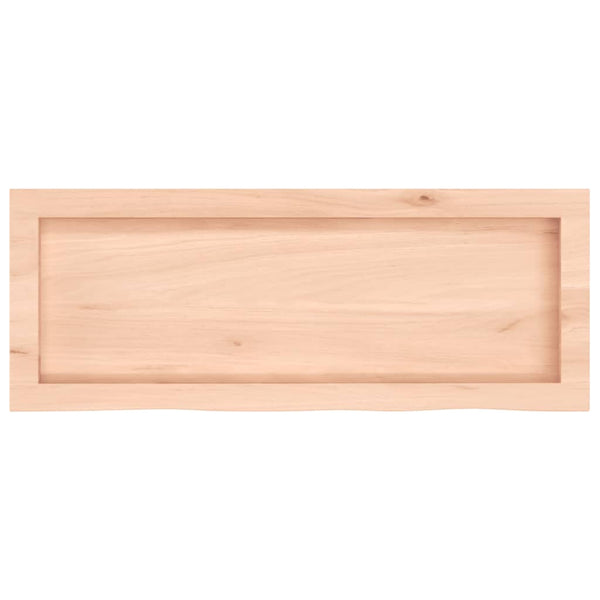 Waschtischplatte 80x30x(2-4) cm Massivholz Unbehandelt