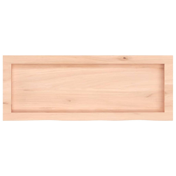 Waschtischplatte 80x30x(2-6) cm Massivholz Unbehandelt