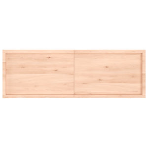 Waschtischplatte 180x60x(2-6) cm Massivholz Unbehandelt