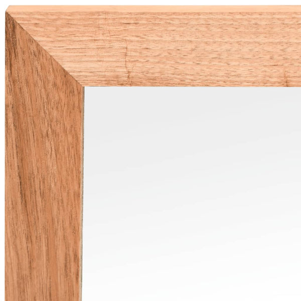 vidaXL Meuble de salle de bain 3 pcs Bois de noyer massif