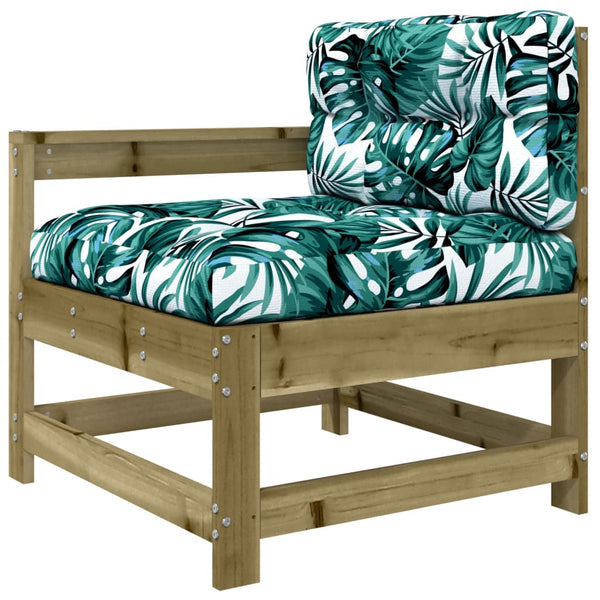 8-tlg. Garten-Lounge-Set mit Kissen Imprägniertes Kiefernholz