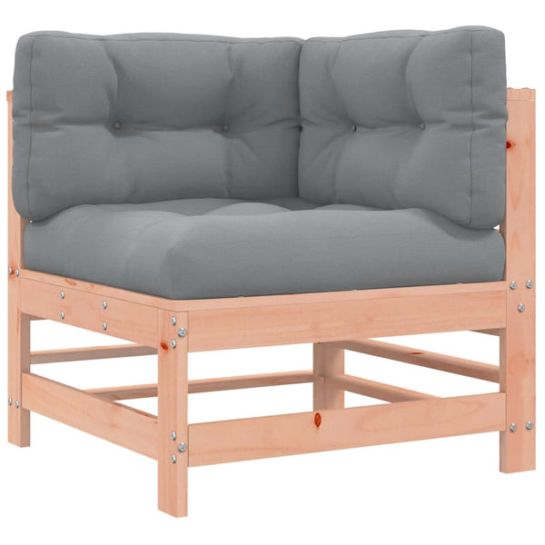 vidaXL Salon de jardin 10 pièces avec coussins Bois de Douglas massif