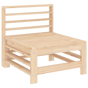 8-tlg. Garten-Lounge-Set Massivholz Kiefer