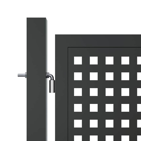 Gartentor Anthrazit 300x175 cm Stahl