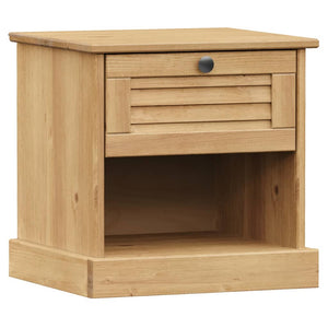Nachttisch Kiefer Massivholz 42x35x42 cm