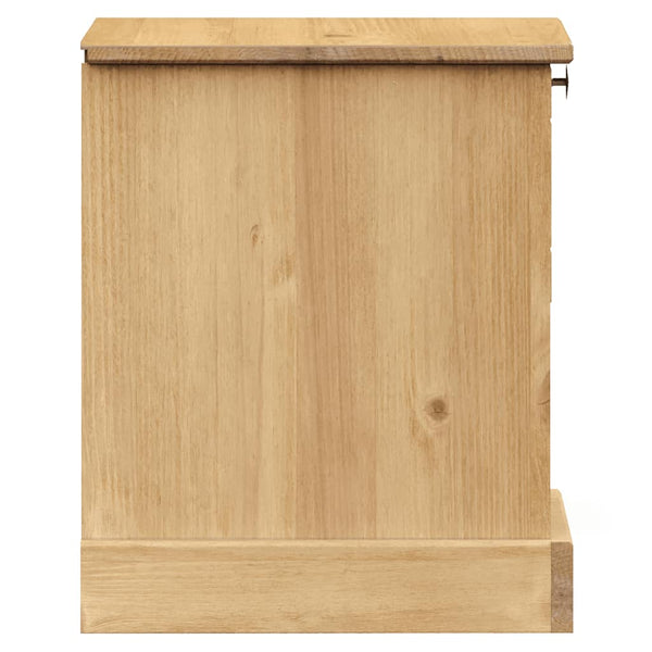 Nachttisch Kiefer Massivholz 42x35x42 cm